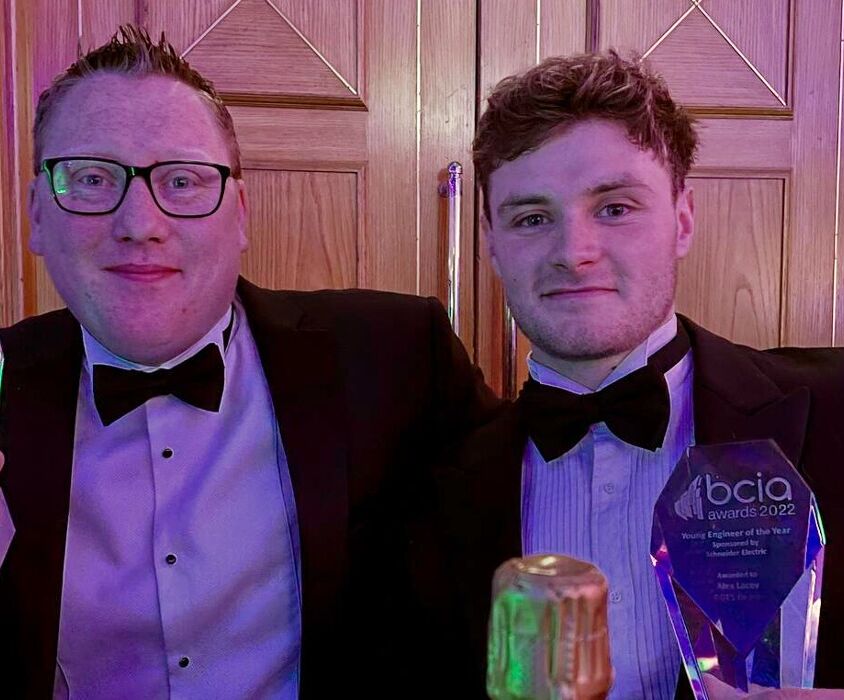 Two BGES Group team members are celebrating after being crowned the best engineers at prestigious industry awards.