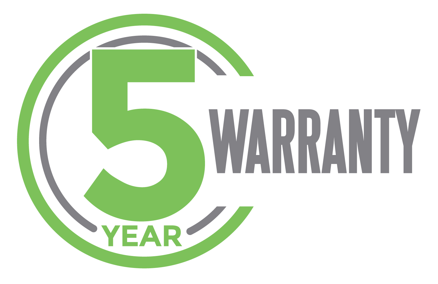 BGES 5 year warranty logo